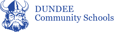 Dundee Community Schools Viking Logo
