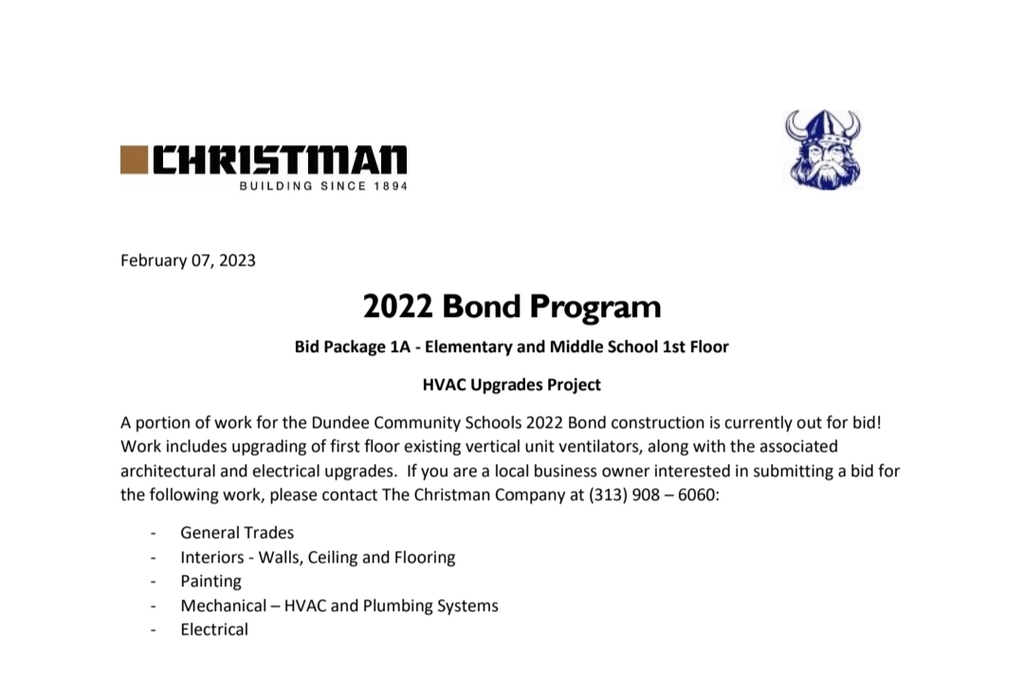 Bid Package 1A RFP Info